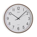 Miniatyrbilde 1 av 4: Veggklokke Versa Plast Quartz Tre MDF 5,5 x 40 x 40 cm