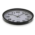 Miniatyrbilde 2 av 3: Veggklokke Versa Svart Plast 3,8 x 25 x 25 cm