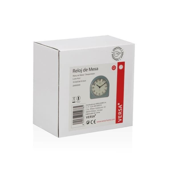 Stalinis laikrodis Versa Luxa Sininen Muovinen 5,8 x 10 x 10 cm