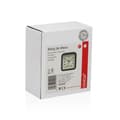 Miniatyrbilde 3 av 3: Pöytäkello Versa Alvo Svart Plast 4,5 x 8,5 x 8,5 cm