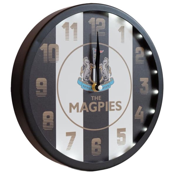 Newcastle United FC Stripe väggklocka