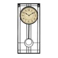 Miniatyrbilde 1 av 2: Veggklokke Versa Metall (4,5 x 45 x 20 cm)