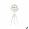Miniatyrbild 1 av 3: Asztali óra Tripod Vit Metall 12 x 30 x 12 cm (4 antal)
