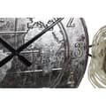 Miniatyrbillede 2 af 3: Vægur DKD Home Decor Gylden Metal Verdenskort (121 x 9,5 x 49,5 cm)