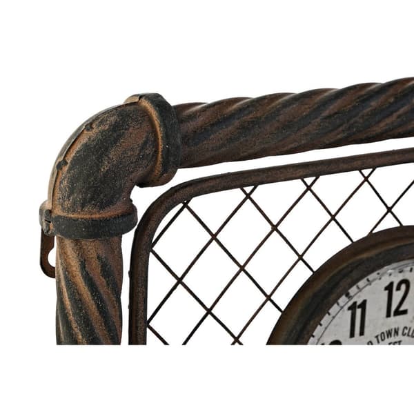 Vægur Home ESPRIT Mørkegrå polypropylen Jern 93 x 5 x 42 cm