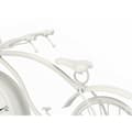 Miniatyrbillede 2 af 2: Namizna ura Cykel Hvid Metal 36 x 22 x 7 cm (4 enheder)
