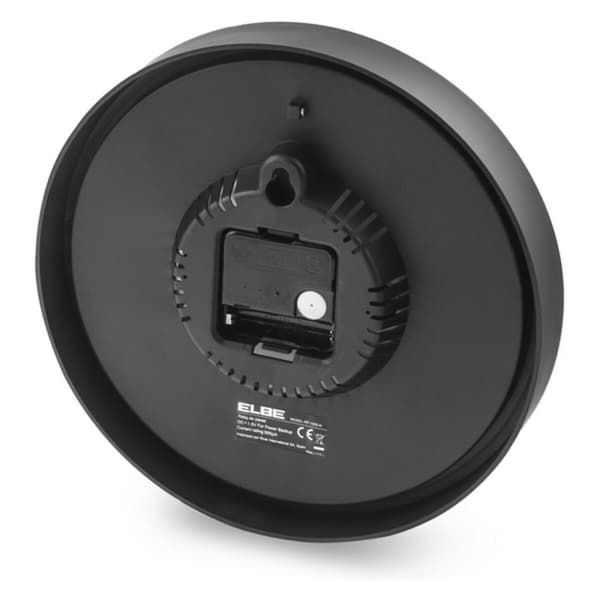 Vægur ELBE RP-1005-N Hvid/Sort