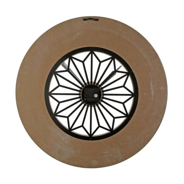 Seinäkello Versa Puu MDF 60 x 6 x 60 cm