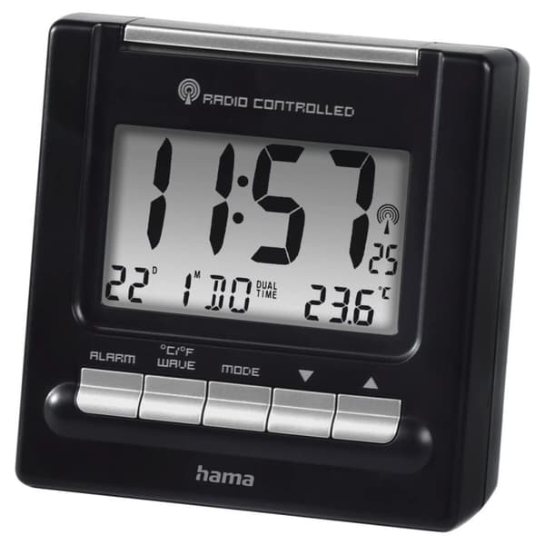 Alarmklokke Hama RC200 Blå Svart