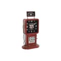 Miniatyrbillede 1 af 3: Namizna ura Home ESPRIT Rød Metal gasolinera 18 x 10 x 34 cm