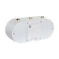 Pikkukuva 3 / 3: Herätyskello DKD Home Decor 20 x 6 x 9,5 cm Musta Valkoinen PVC (2 osaa)