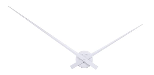 NeXtime NE-2269ZI Vægur Dia. 85 cm, aluminium, sølv, visere