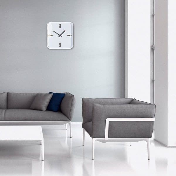 Sigel SI-WU122 Vægur Artetempus Mezo Hvid Med Quartz urværk