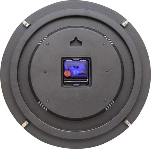 NeXtime NE-3164 Vægur Dia. 35 cm, kugleglas, 'Blue Moon Dome'