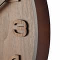 Pikkukuva 5 / 9: NeXtime NE-3096BR seinäkello halk. 35 cm, puu, ruskea, 'puupuu, keskikokoinen'