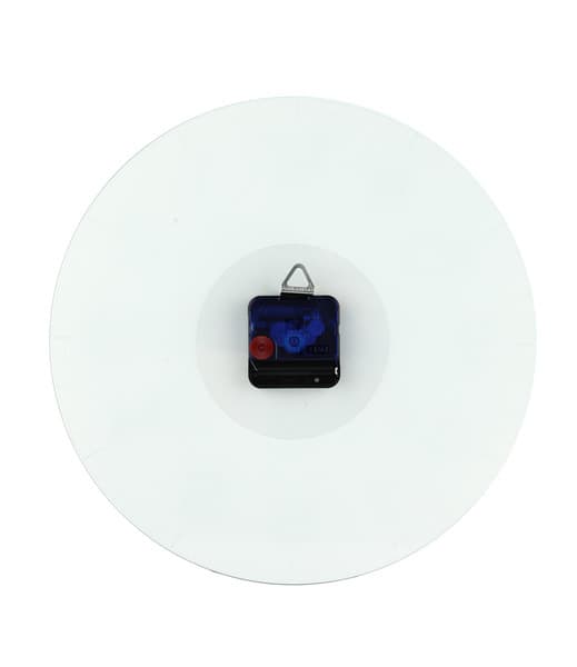 NeXtime NE-8817WI Väggklocka Dia. 30 X 3,5 Cm, Glas, Vit, "Snygg rund"