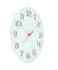 Miniatyrbild 2 av 9: NeXtime NE-8817WI Väggklocka Dia. 30 X 3,5 Cm, Glas, Vit, "Snygg rund"