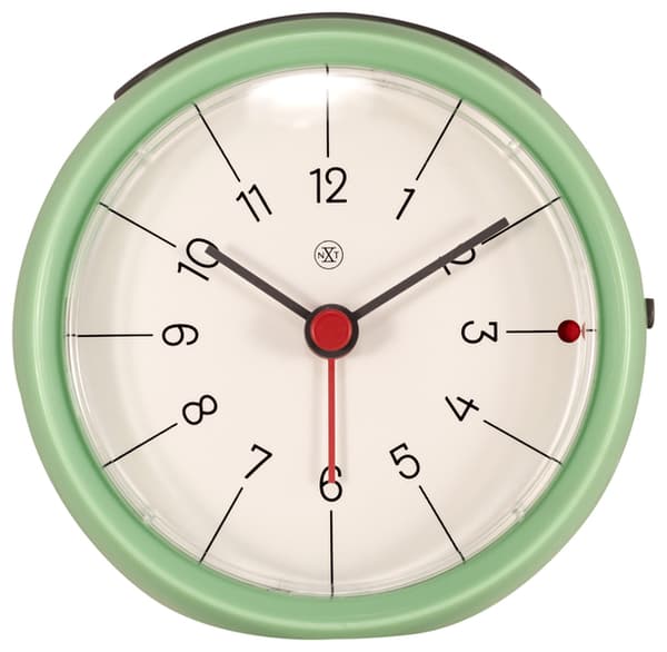 NeXtime NX-7344GN Vækkeur NXt Otto Ã˜ 9,5 X 3,8 Cm Grøn