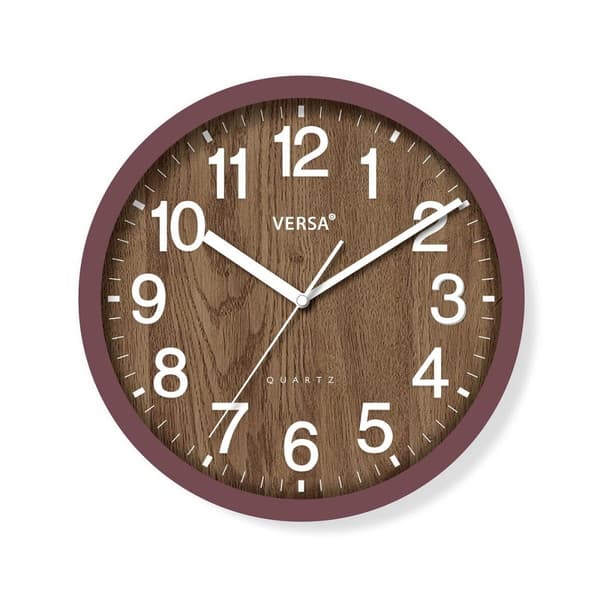 Vægur Versa Plastik 4,8 x 31 x 31 cm