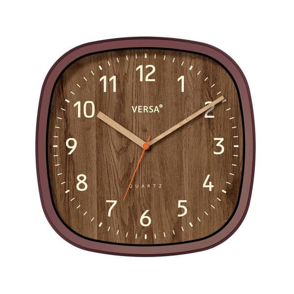 Vægur Versa Plastik 4,8 x 31 x 31 cm