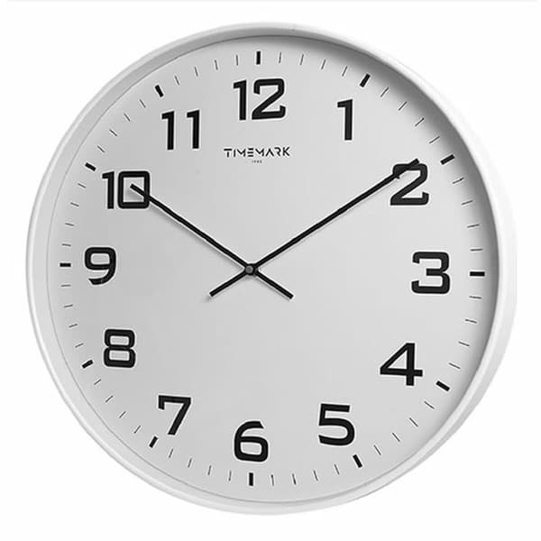 Vægur Timemark Hvid 50 x 50 cm