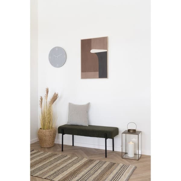 Rootz Wall Clock - MDF Clock - Silent Timepiece - Silent Movement - Ø40cm