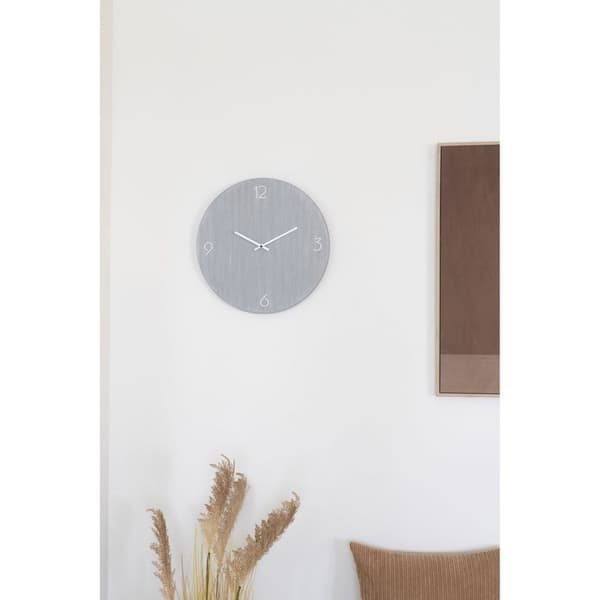 Rootz Wall Clock - MDF Clock - Silent Timepiece - Silent Movement - Ø40cm