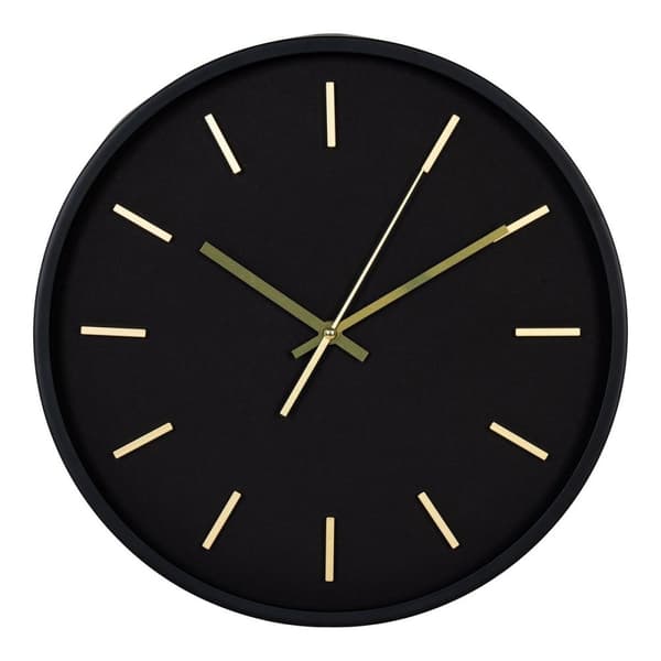 Rootz Camden Wall Clock - Silent Wall Clock - Modern Timepiece - Tyst rörelse - Ø35cm