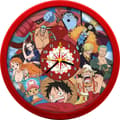 Miniatyrbillede 1 af 2: One Piece Wall clock