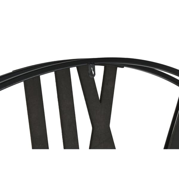 Vægur Home ESPRIT Hvid Sort Gylden Metal 142 X 9 X 142 cm