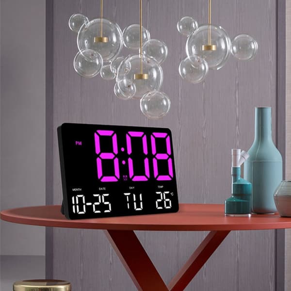 Seinäkello Led Digital