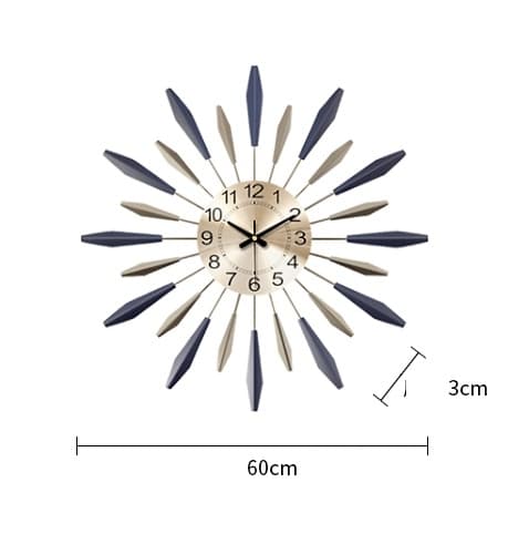 Seinäkello Missoma kulta 60cm