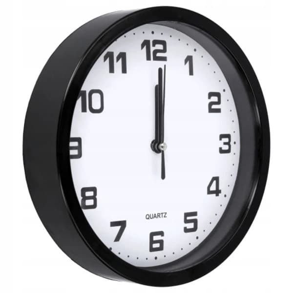 Väggklocka rund diameter 20 cm färgad kök hem
