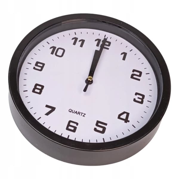 Väggklocka rund diameter 20 cm färgad kök hem