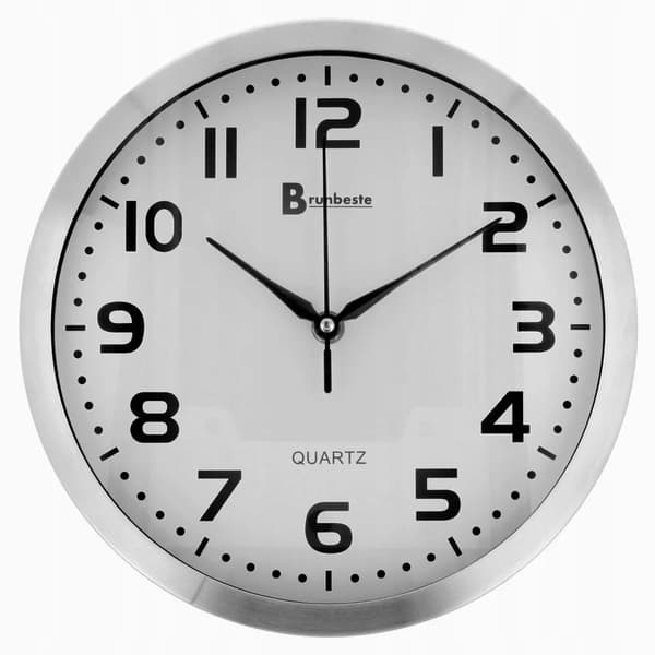 Väggklocka rund diameter 20 cm färgad kök hem