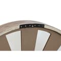 Miniatyrbilde 4 av 4: Veggklokke Home ESPRIT Naturell Tre Metall 80 x 9,5 x 80 cm
