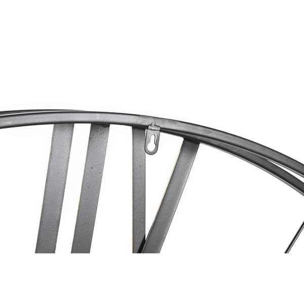 Väggklocka Home ESPRIT Vit Gyllene Metall 140 x 9 x 140 cm