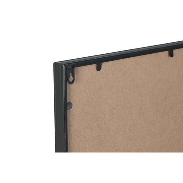 Seinäkello Home ESPRIT Musta Punainen Kullattu PVC Metalli Moottoripyörä Vintage 60 x 18 x 120 cm