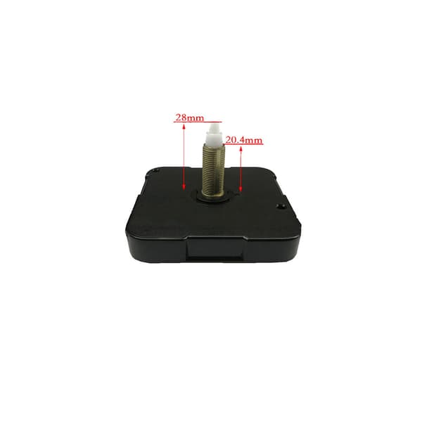 INF Stille urværk med visere - 28 mm aksel