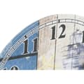 Miniatyrbild 3 av 4: Väggklocka DKD Home Decor Multicolour Främre lyktor Trä MDF Medelhavs (2 antal) (20 x 3 x 20 cm)