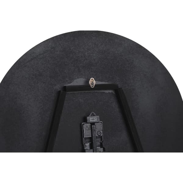 Seinäkello DKD Home Decor Musta Metalli Valkoinen Vintage Puu MDF (58 x 8 x 58 cm) (2 osaa)