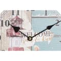 Miniatyrbilde 4 av 4: Veggklokke DKD Home Decor Flerfarget Frontlys Tre MDF Middelhavet (2 enheter) (20 x 3 x 20 cm)