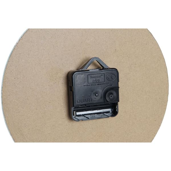 Vægur DKD Home Decor Multifarvet Lyssignal Træ MDF Middelhavet (2 enheder) (20 x 3 x 20 cm)