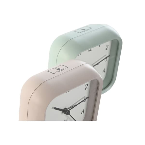Namizna ura Home ESPRIT Pink Mint (2 enheder)