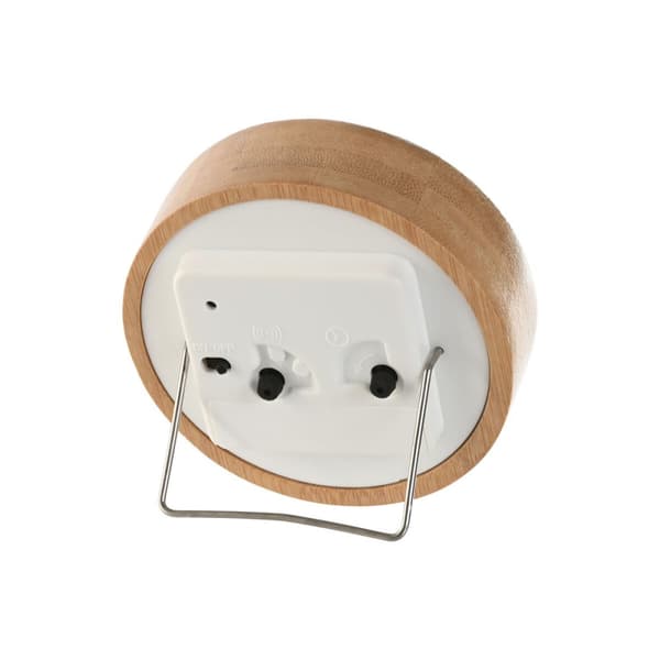 Pöytäkello Home ESPRIT Naturell (2 enheter)