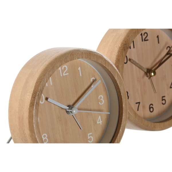 Stalinis laikrodis Home ESPRIT Luonnollinen (2 osaa)