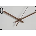 Miniatyrbild 3 av 4: Väggklocka Home ESPRIT Vit Brun Naturell PVC 30 x 4 x 30 cm (2 antal)