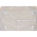 Miniatyrbillede 2 af 3: Vægur Home ESPRIT Beige Grå PVC 30 x 4 x 30 cm (2 enheder)