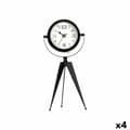 Miniatyrbild 1 av 3: Asztali óra Tripod Svart Metall 12 x 30 x 12 cm (4 antal)