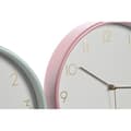 Miniatyrbild 3 av 4: Väggklocka Home ESPRIT Korall Mint Lila PVC 25,5 x 4,3 x 25,5 cm (3 antal)